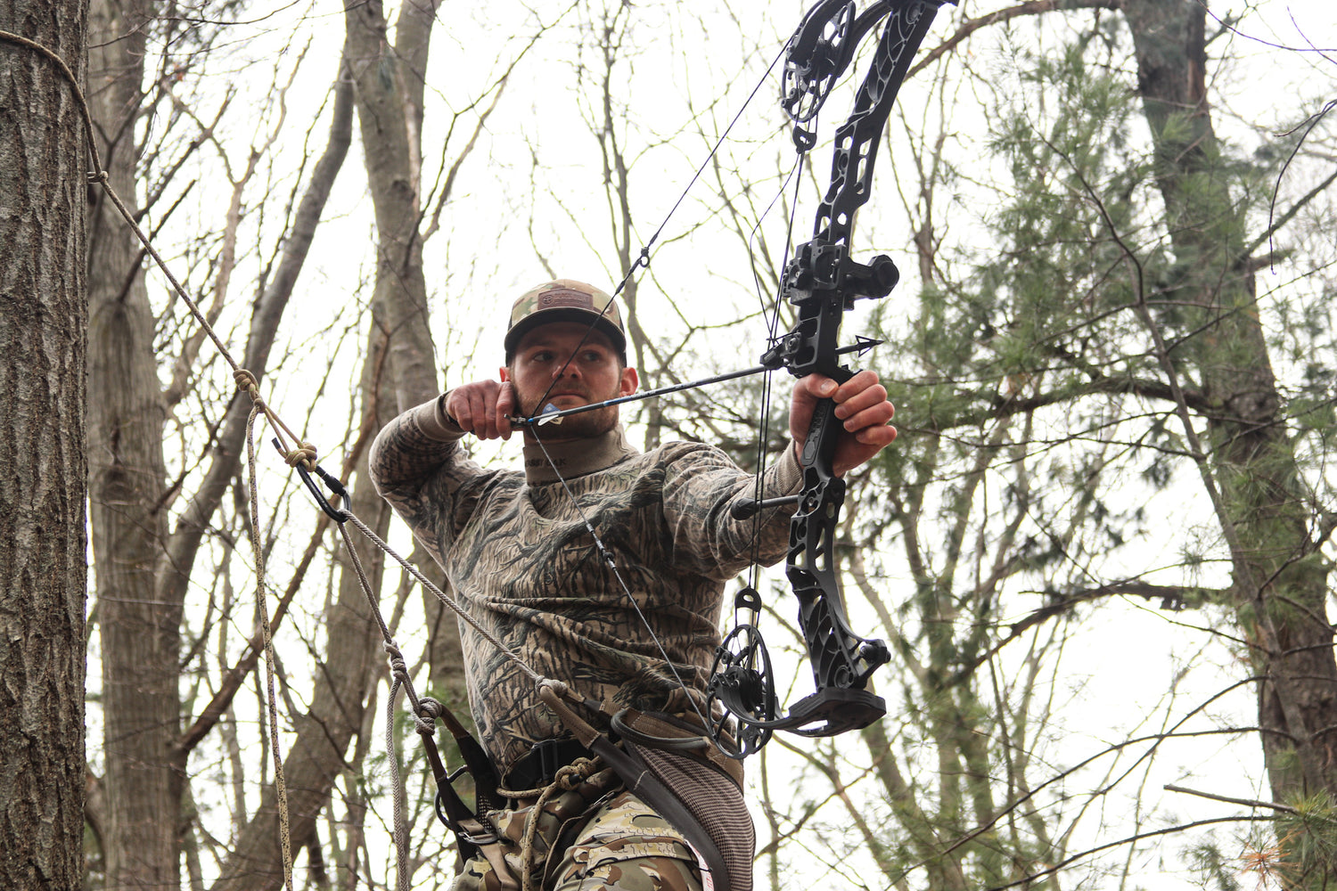 always have a consistent anchor point with ard, image of hunter in Latitude Saddle.