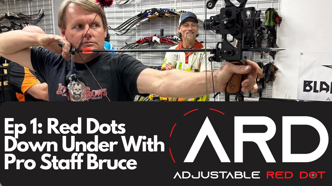 Adjustable Red Dots Down Under with Pro Staff Bruce
