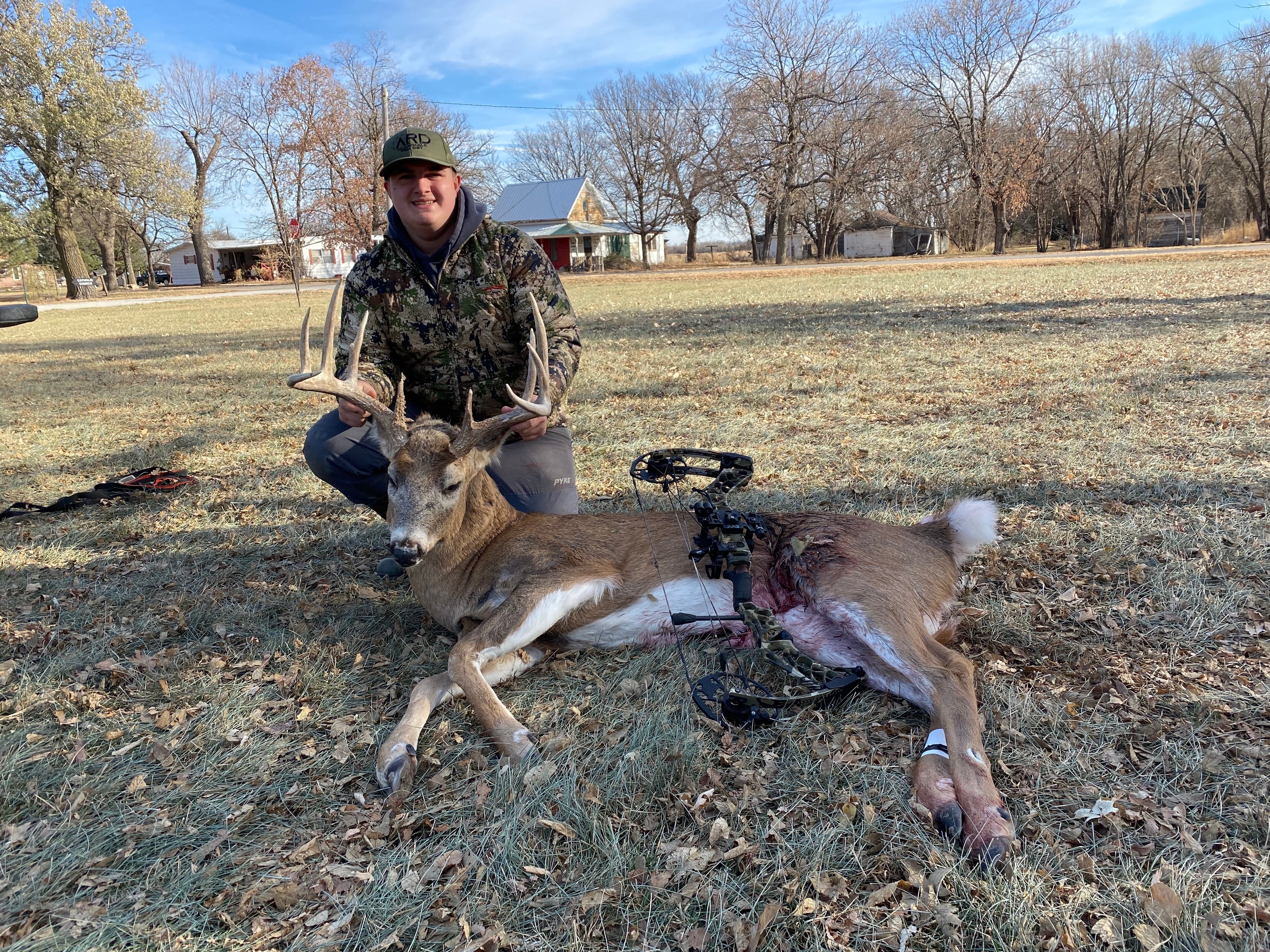 Matt Zelenka with 2022 Kansas Buck