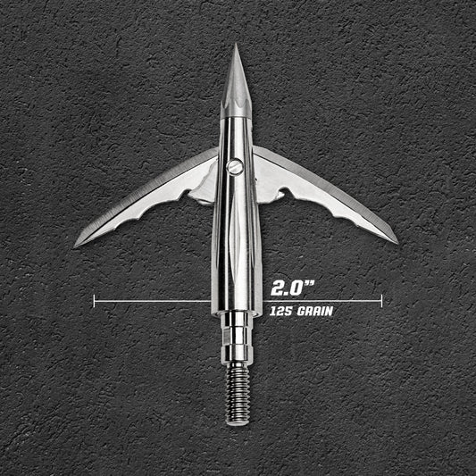 Beast Titanium Broadheads - 125g, 2.0in, 3 pack